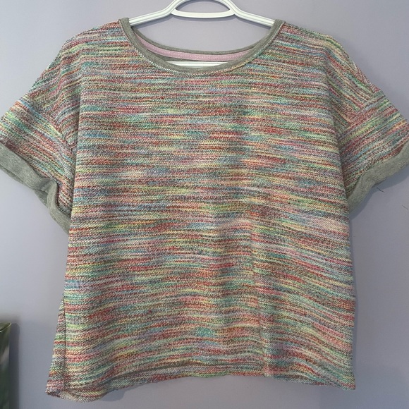 Anthropologie Saturday/Sunday Aphra Space-Dyed Knit Top - Picture 3 of 4